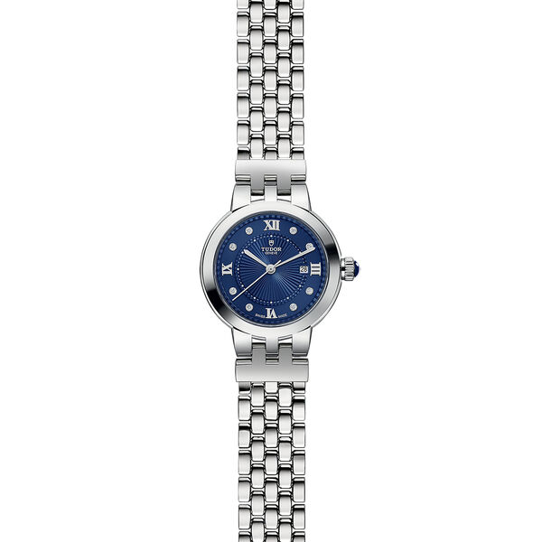 Clair de Rose Automatic 34 mm Stainless Steel and Diamond