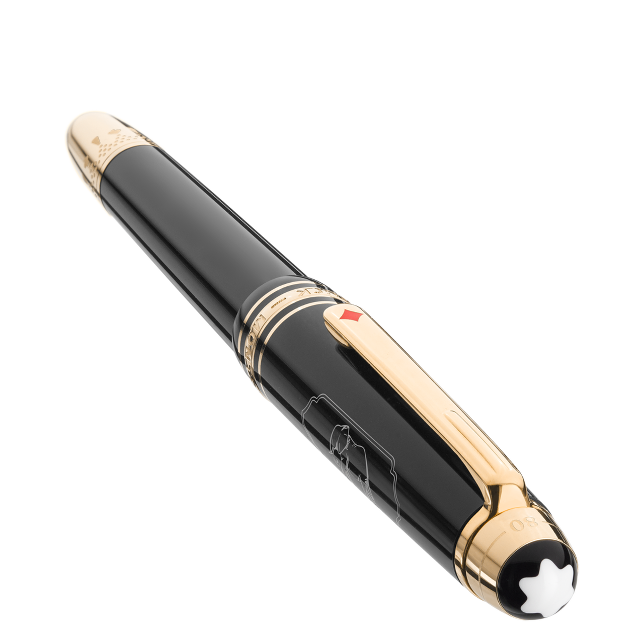 Montblanc Fountain Pen Around the World in 80 Days Classique