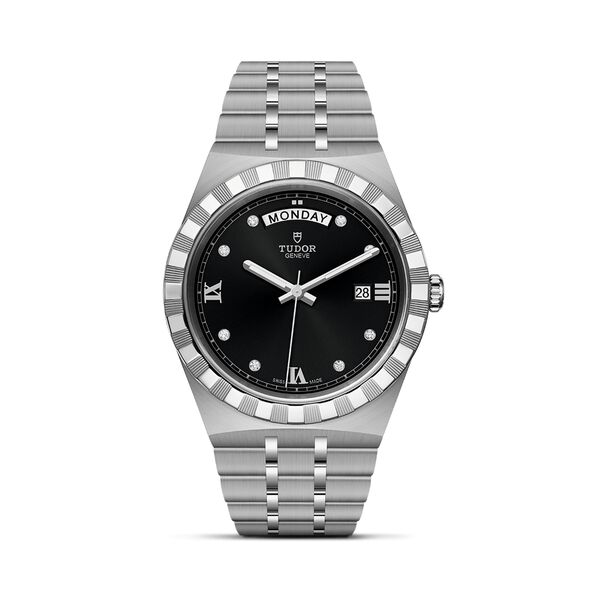 TUDOR Royal Automatic Day-Date 41 mm Stainless Steel and Diamond