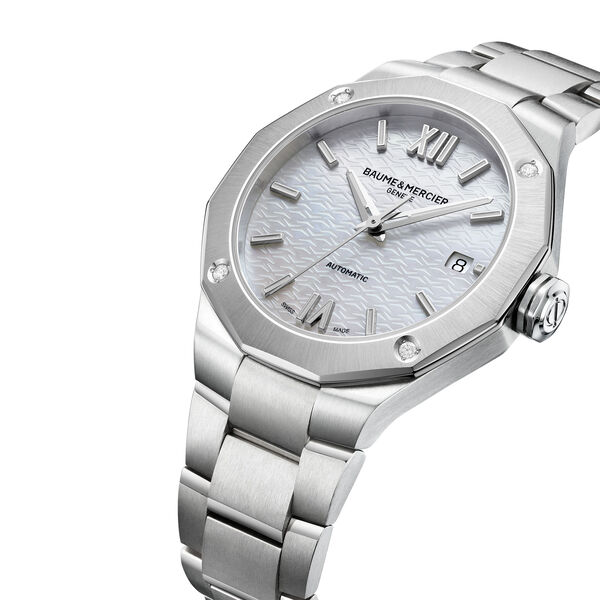 Riviera Automatic 36 mm Stainless Steel and Diamond
