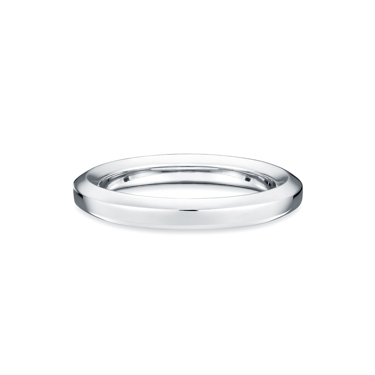 Bijoux Birks Bee Chic 3Mm White Gold Wedding Band image number 0