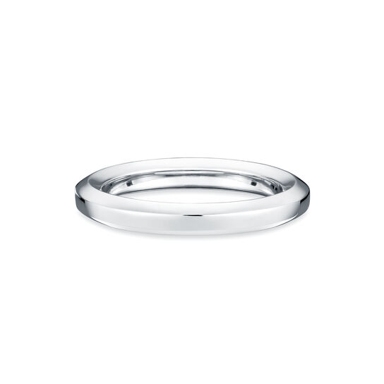 Bijoux Birks Bee Chic 3Mm White Gold Wedding Band image number 0