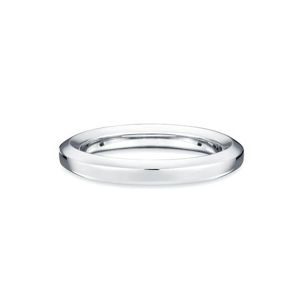 Alliance de 3 mm en or blanc