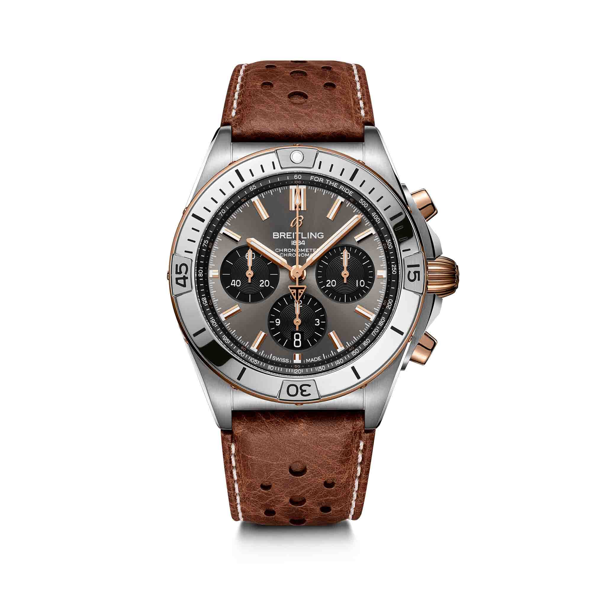 Chronomat B01 Triumph 42 mm Titanium and Red Gold