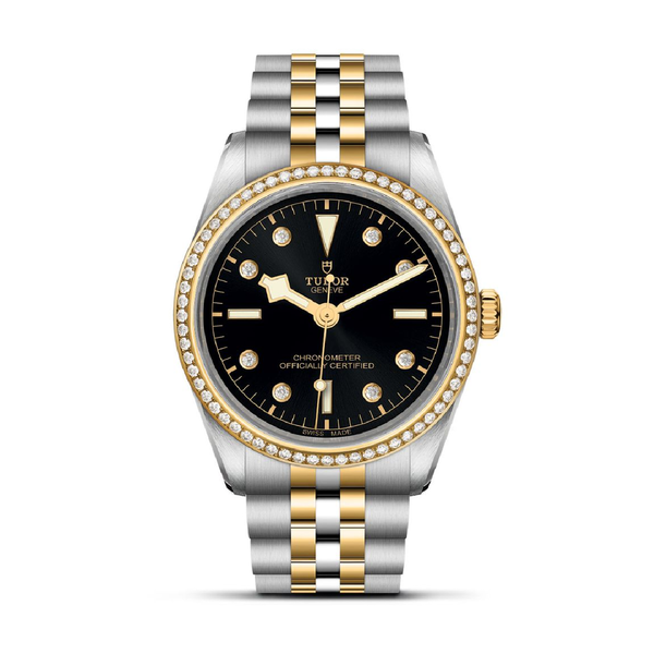 Black Bay One Automatic 36 mm Yellow Gold, Stainless Steel and Diamond