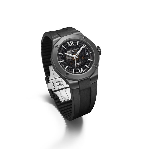 Riviera 42 mm Baumatic automatique en acier inoxydable ADLC