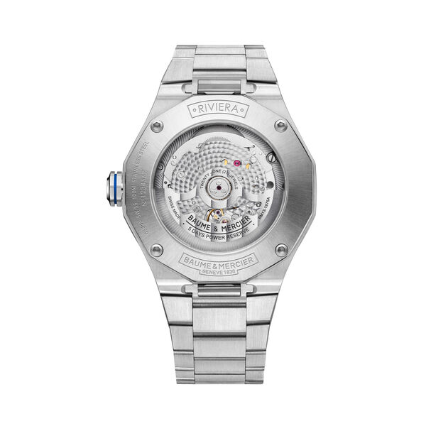 Riviera 42 mm Baumatic automatique en acier inoxydable