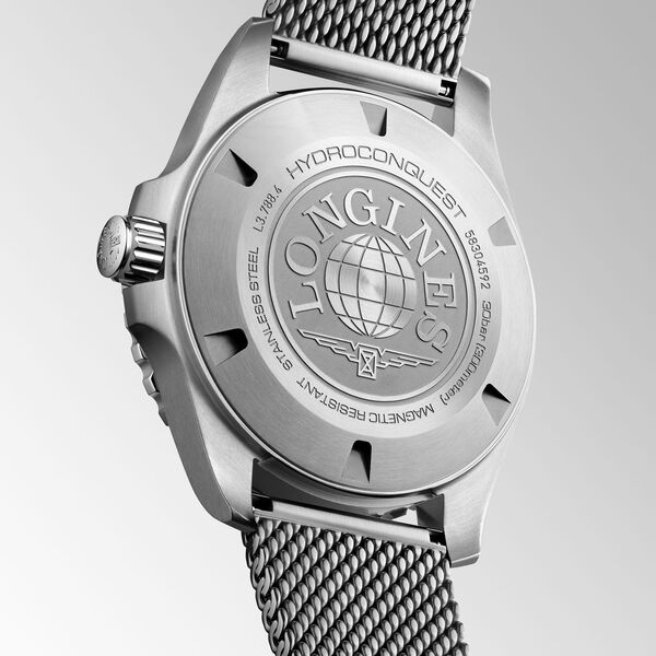 HydroConquest 42 mm automatique en acier inoxydable