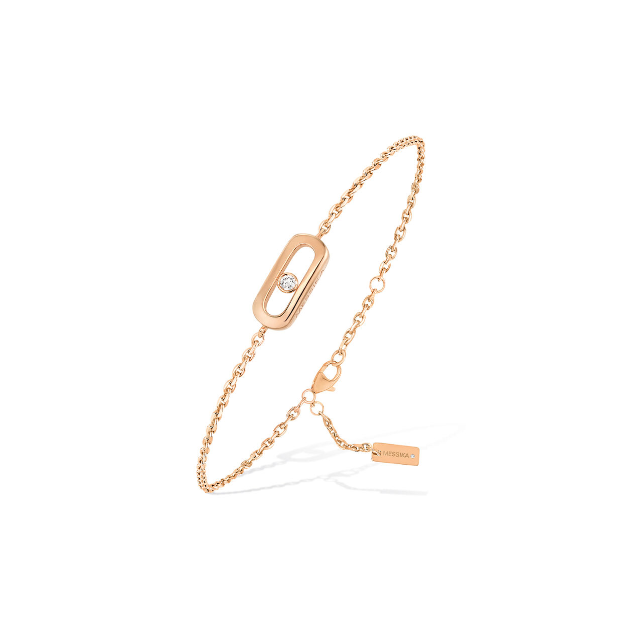 Messika Care(s) Rose Gold and Diamond Bracelet 12074-PG image number 0