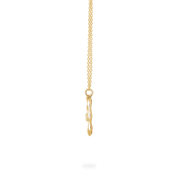 Zodiac Scorpio Pendant in Yellow Gold