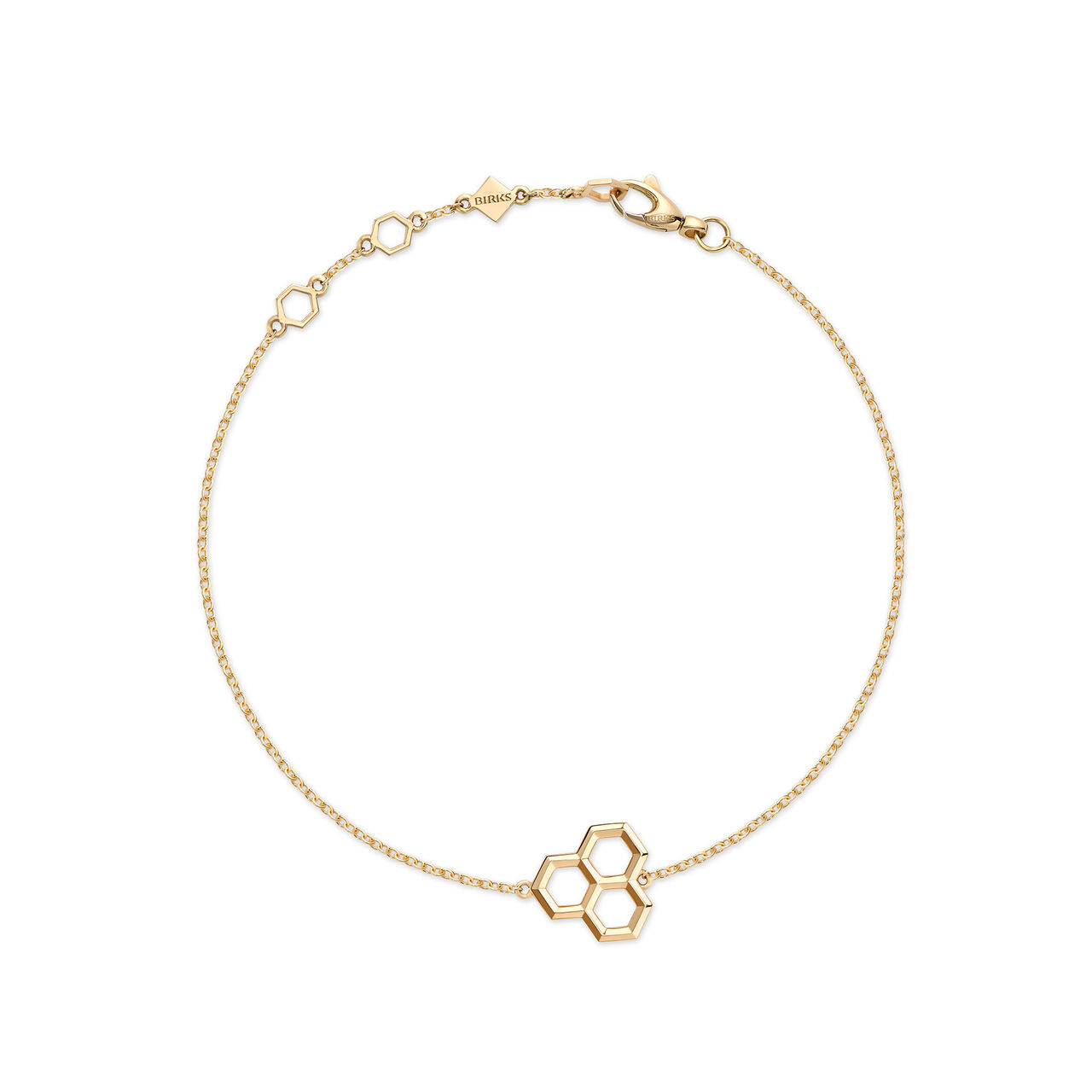 Birks Bee Chic Bracelet en or jaune avec hexagones image number 0
