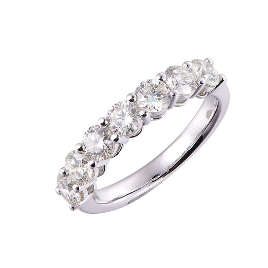 White Gold Diamond Ring image number 1