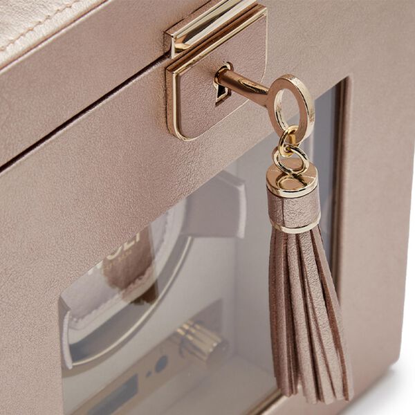 Remontoir de montre Palermo 1 pièce avec rangement à bijoux or rose