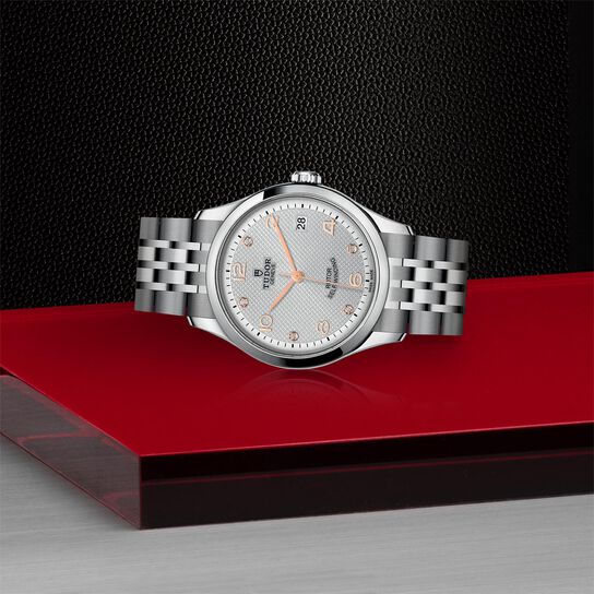 TUDOR 1926 36 mm automatique en acier inoxydable et diamants image number 3