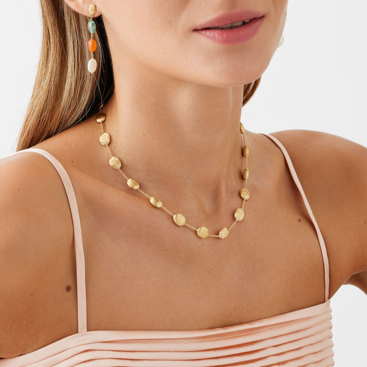 Siviglia Large Yellow Gold Necklace image number 1