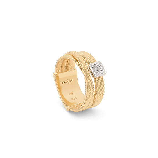 Bague Marco Bicego Masai en or jaune et diamants image number 0