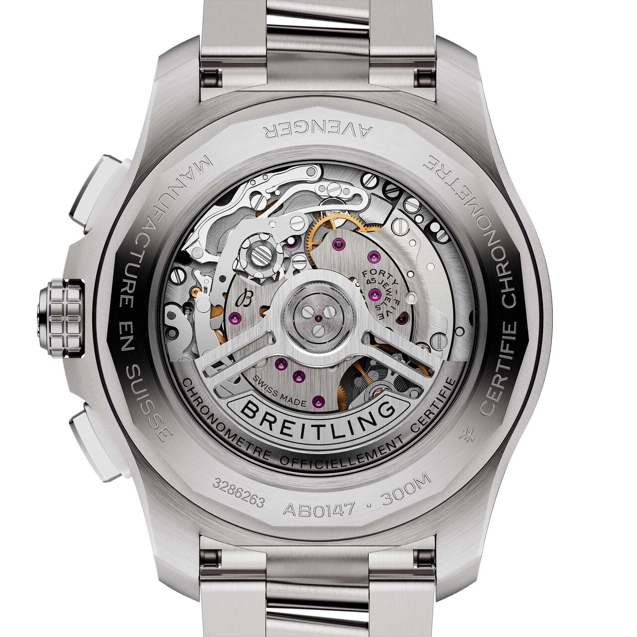 Avenger B01 Automatic Chronograph 44 mm Stainless steel image number 1