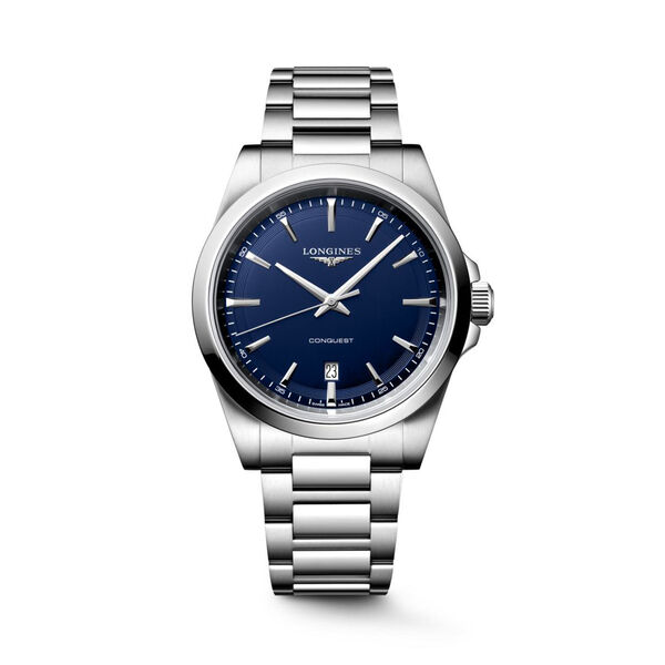 Conquest Quartz 41 mm Stainless Steel