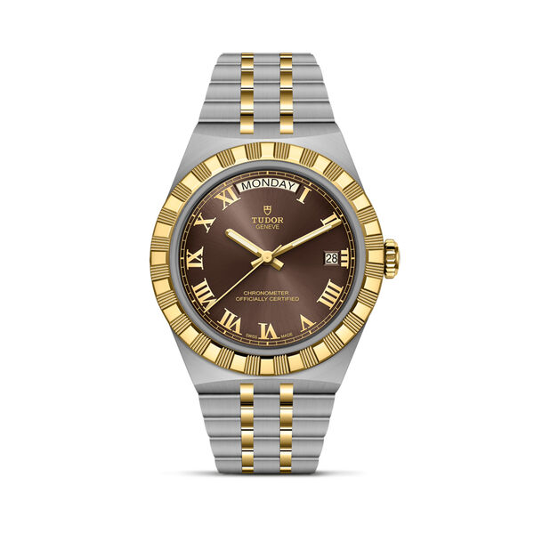 Royal Automatic 40 mm Stainless Steel and Yellow Gold