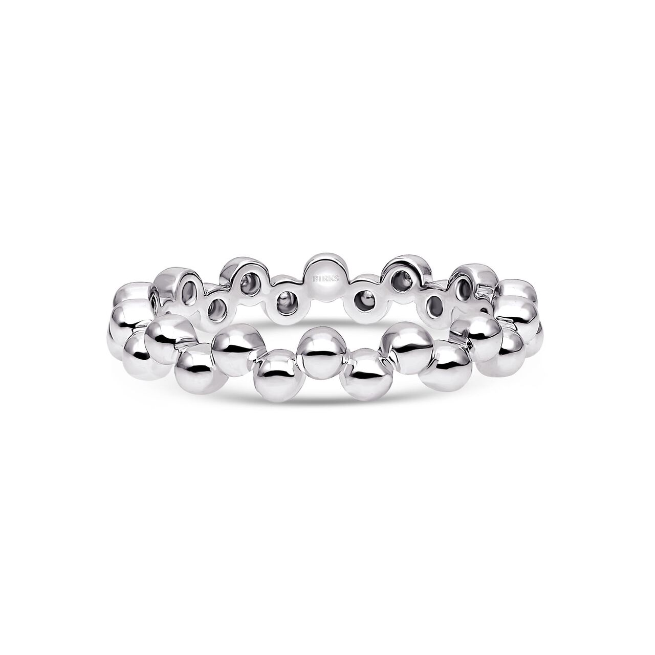 Stackable Splash Ring, Sterling Silver image number 0