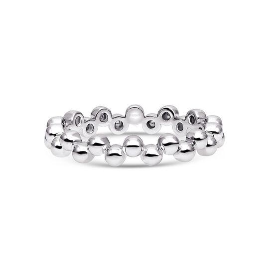 Stackable Splash Ring, Sterling Silver image number 0