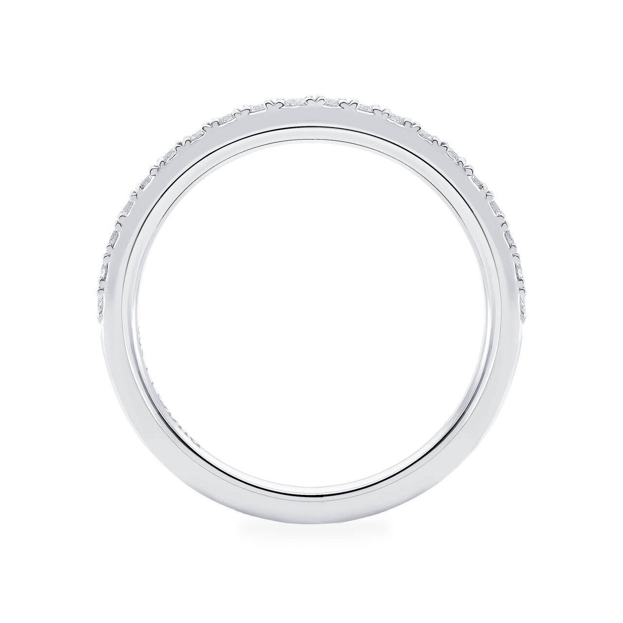 bijoux birks rosee du matin diamond wedding band image number 2