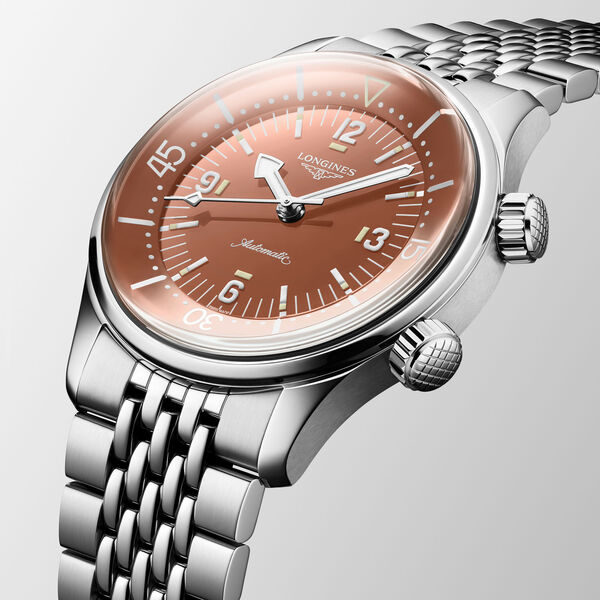Legend Diver 39 mm automatique en acier inoxydable