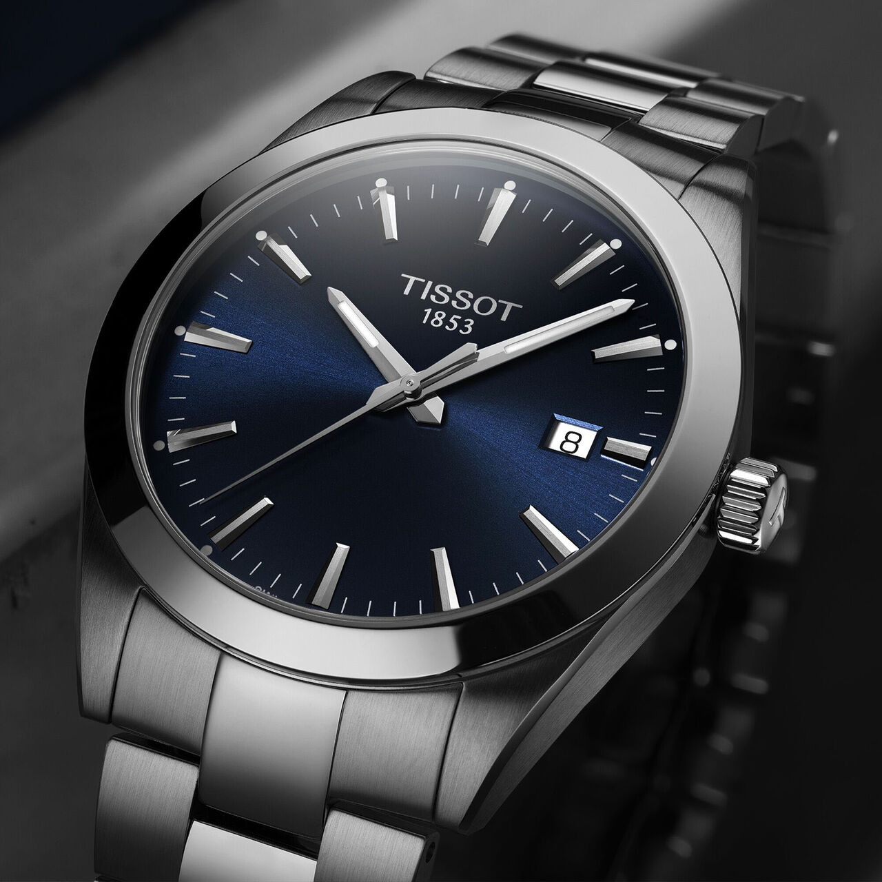 Tissot Gentleman Quartz 40 mm Acier inoxydable &ndash; T1274101104100 image number 3
