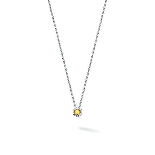Bijoux Birks Bee Chic Citrine And Silver Pendant image number 0