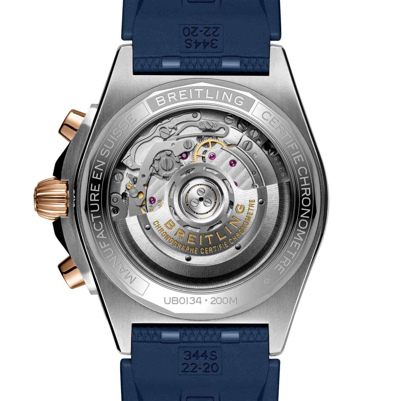 Breitling Chronomat B01 Automatic Chronograph 42 mm Stainless Steel and Red Gold image number 1