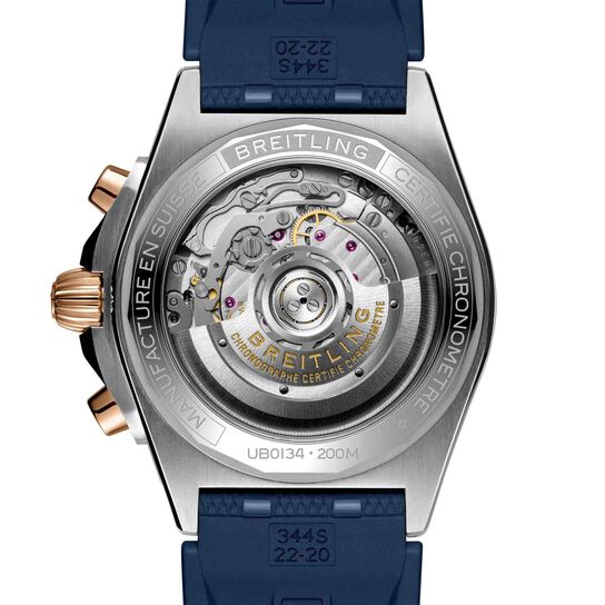 Breitling Chronomat B01 Automatic Chronograph 42 mm Stainless Steel and Red Gold image number 1