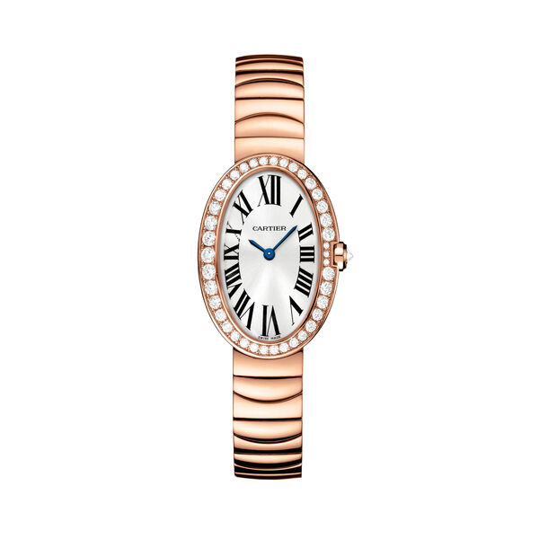 Baignoire Small Quartz 32 x 24 mm Rose Gold and Diamond