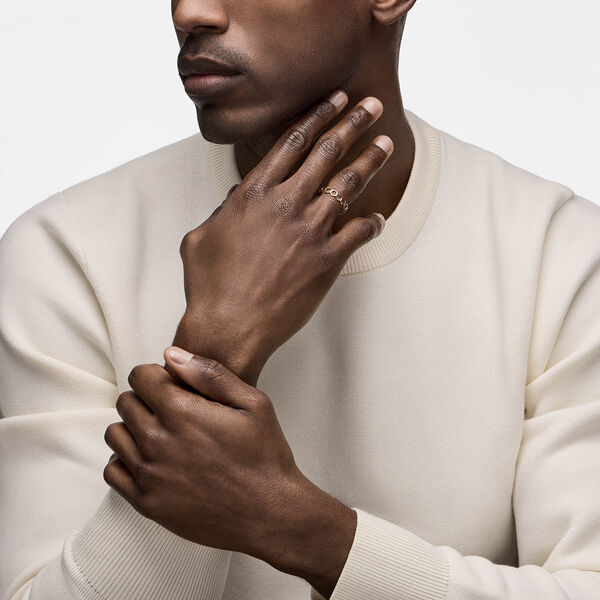 Yellow Gold Stackable Bee Chic Ring