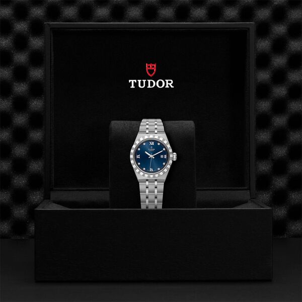 TUDOR Royal Automatic 28 mm Stainless Steel and Diamond