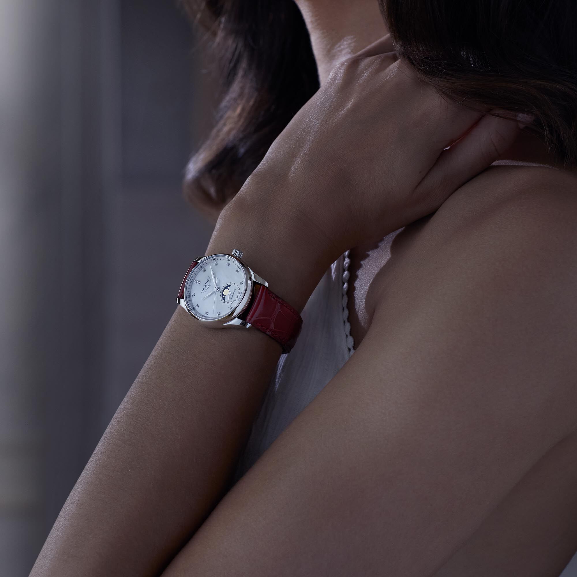 Master Collection Automatic Moonphase 34 mm Stainless Steel