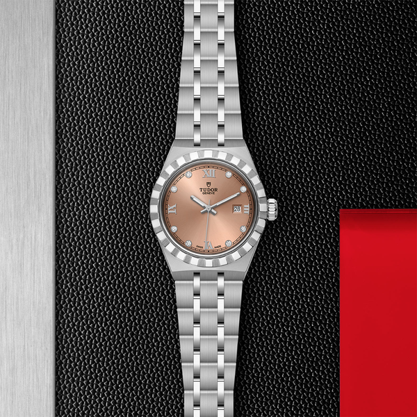 TUDOR Royal Automatic 28 mm Stainless Steel and Diamond