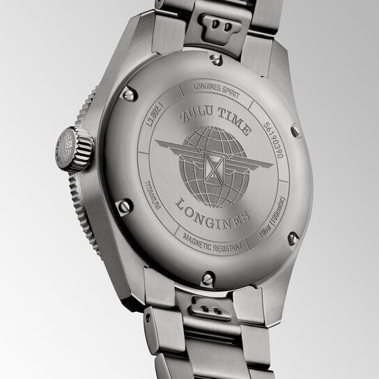 longines spirit zulu time automatic 39 mm titanium l3.802.1.53.6 image number 3