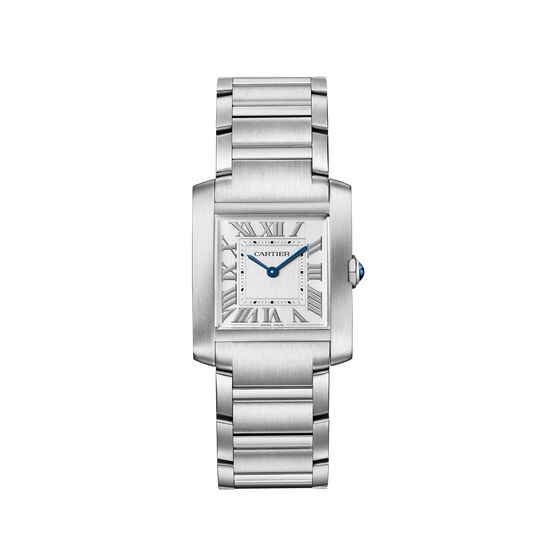 Cartier Tank Française Medium Model Quartz 27 X 32 mm Stainless Steel CRWSTA0074 image number 0