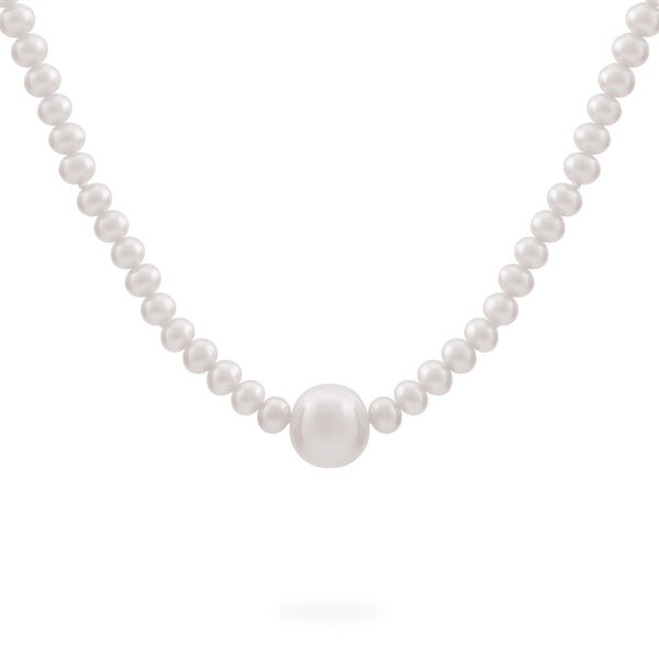 Pearl and Silver Necklace