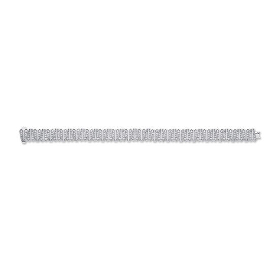 Birks Beekeeper Diamond Bracelet in White Gold image number 2