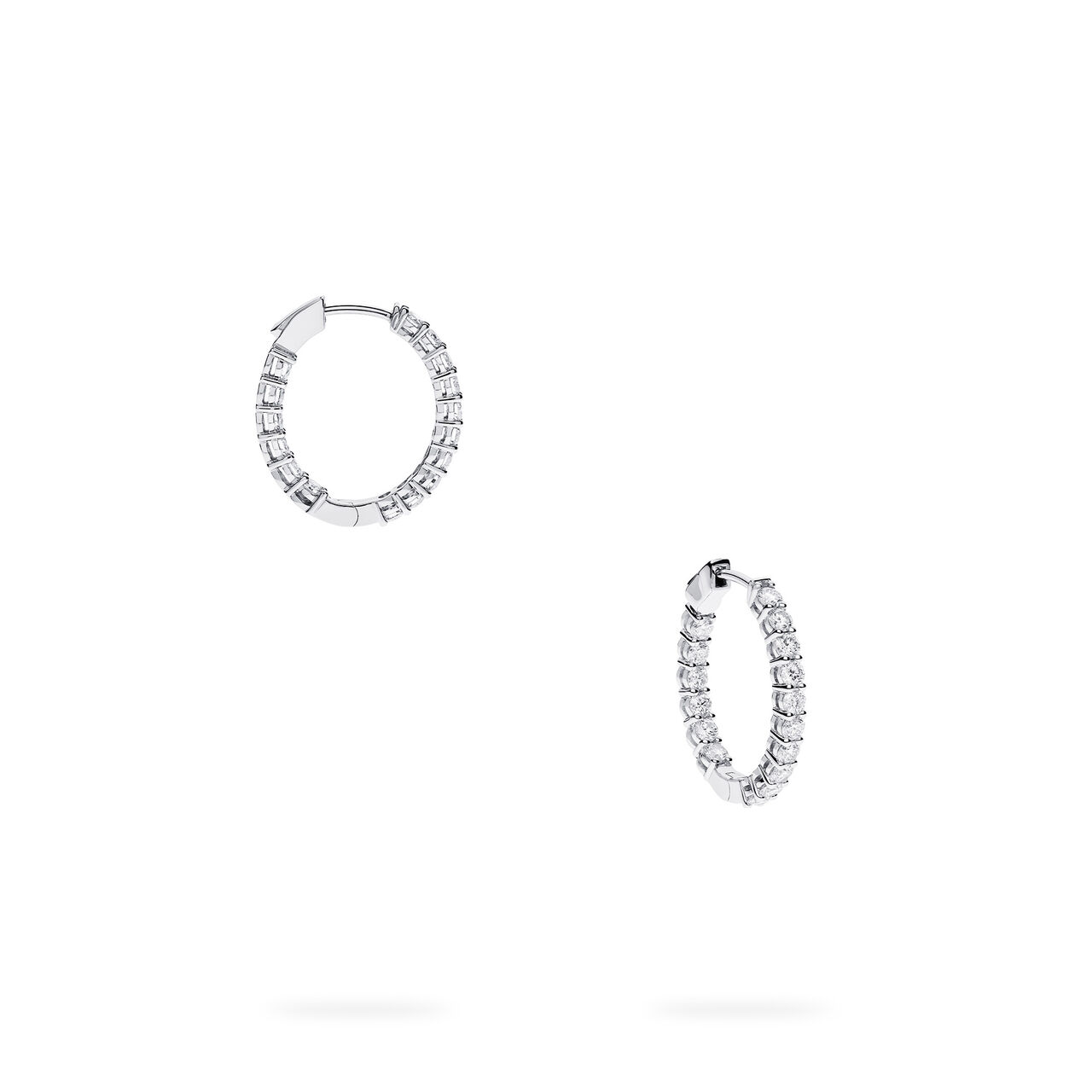 Birks Essentiels Cr&eacute;oles en diamants et or blanc image number 0