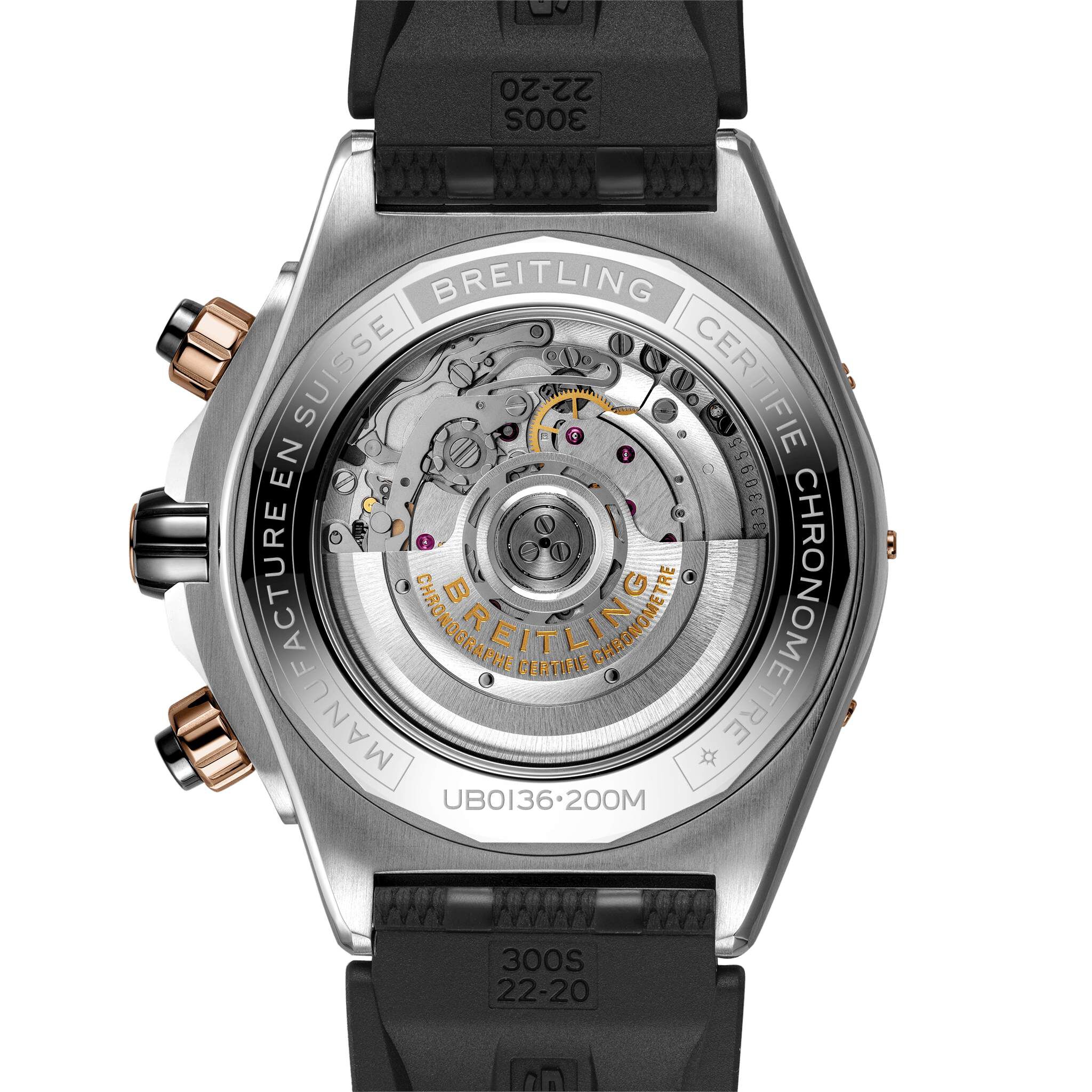 Super Chronomat B01 Automatic 44 mm Stainless Steel and Red Gold