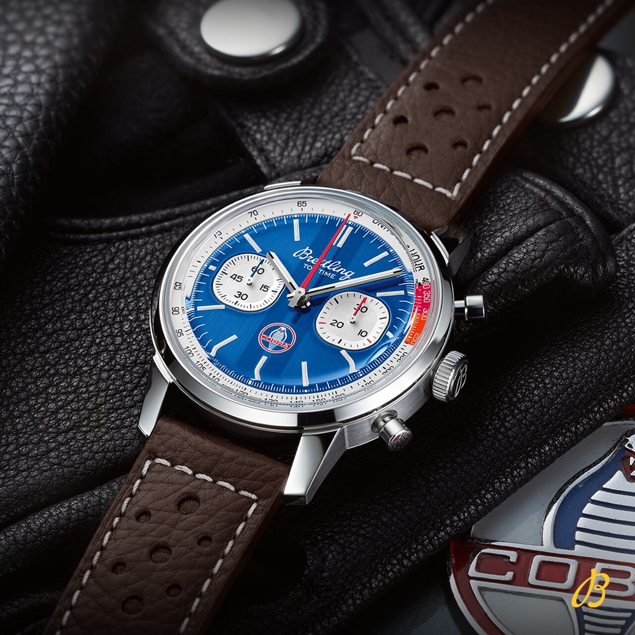 Breitling Top Time BO1 Shelby Cobra Automatic Chronograph AB01763A1C1X1 Lifestyle image number 3