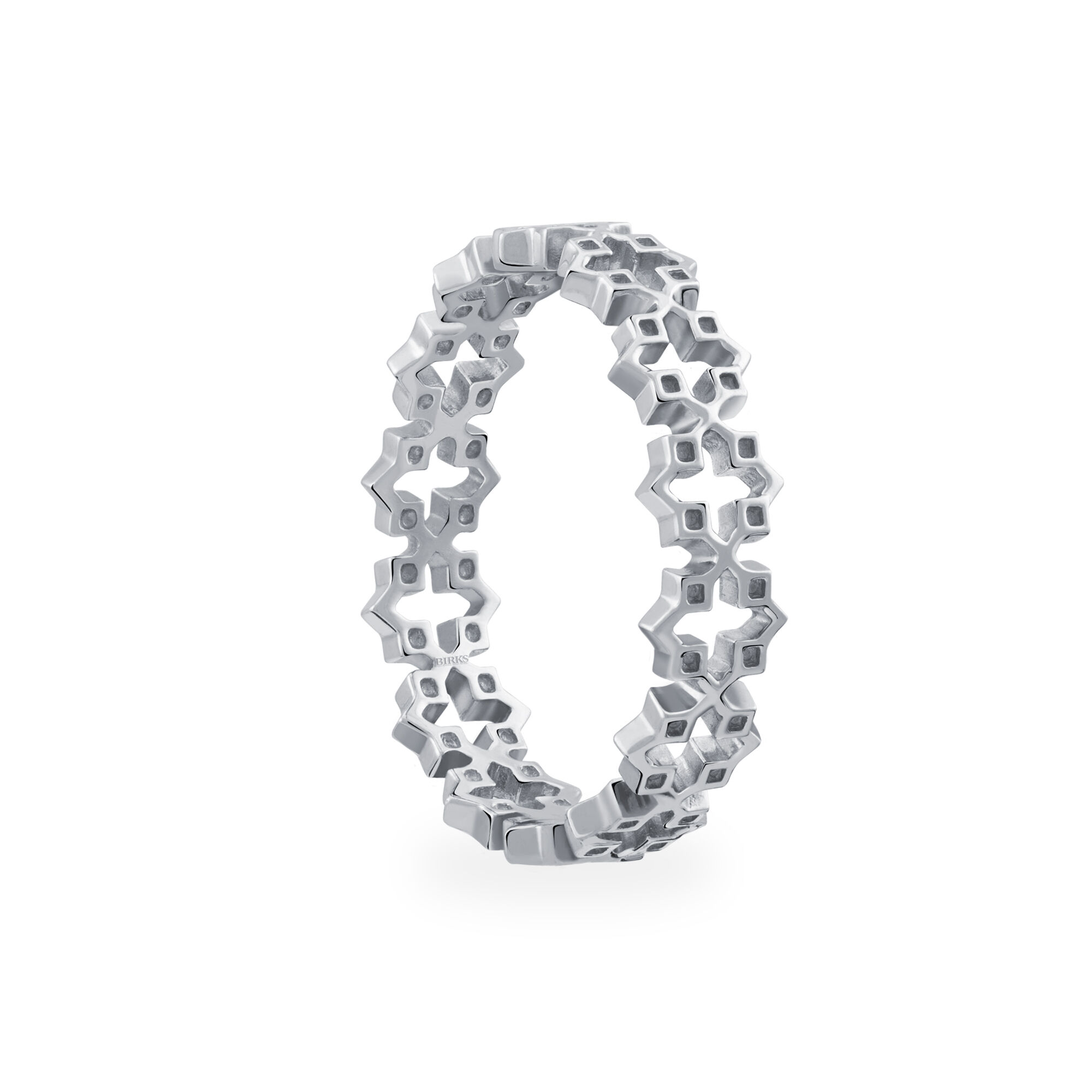 Birks Iconic Silver Stackable Muse Ring