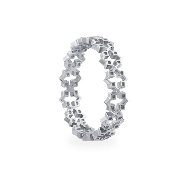 Silver Stackable Muse Ring