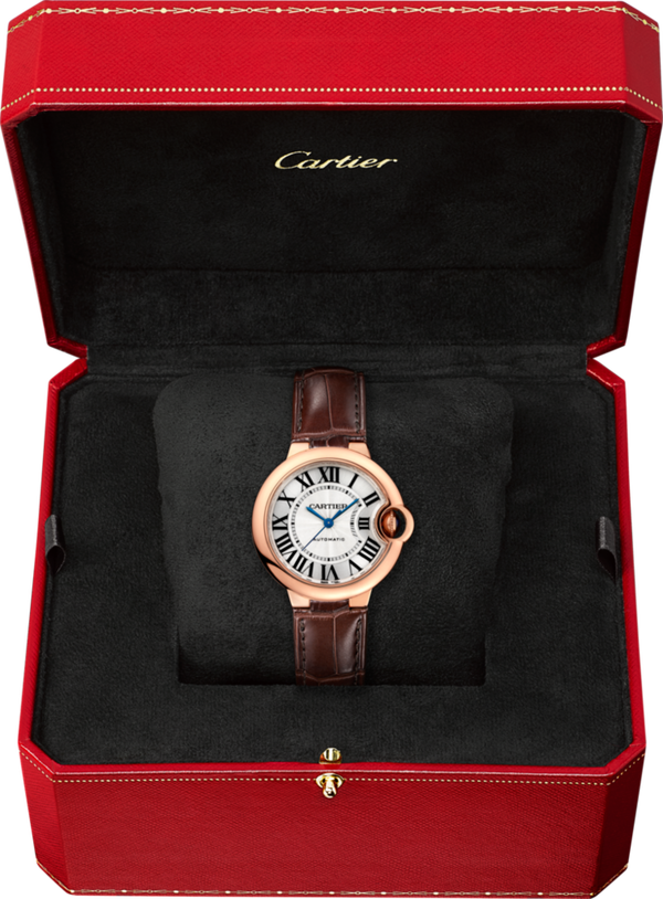 Ballon Bleu De Cartier 33 mm automatique en or rose