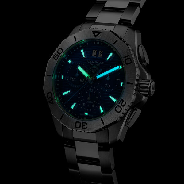Aquaracer Professional 200 Quartz Chronograph 40 mm Stainless Steel