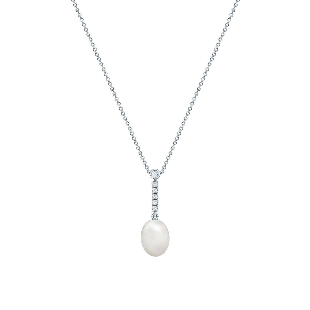 Birks Pearls collier diamants perle d'eau douce image number 0