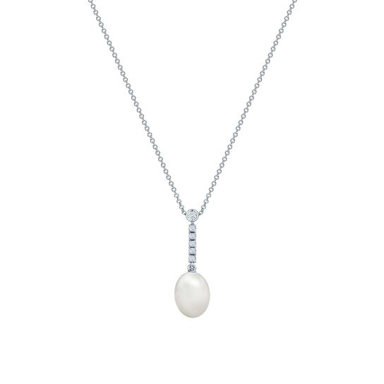 Birks Pearls collier diamants perle d'eau douce image number 0