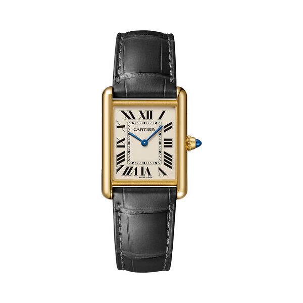 Tank Louis Cartier 34 X 25 mm quartz en or jaune, moyen mod&egrave;le